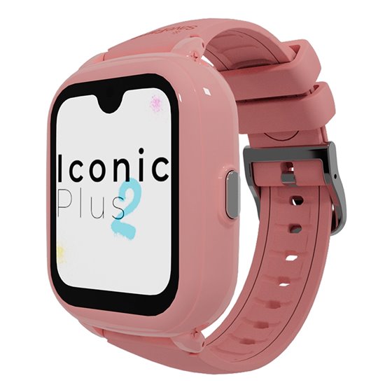Iconic Plus 2 4,52 cm (1.78") 40 mm Digital Pantalla táctil 4G Rosa Wifi GPS (satélite)