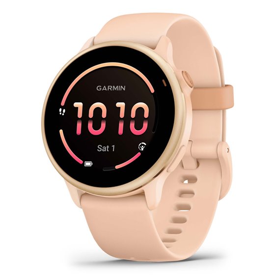 vívoactive 6 3,05 cm (1.2") AMOLED 42 mm Digital 390 x 390 Pixeles Pantalla táctil Rosa Wifi GPS (satélite)