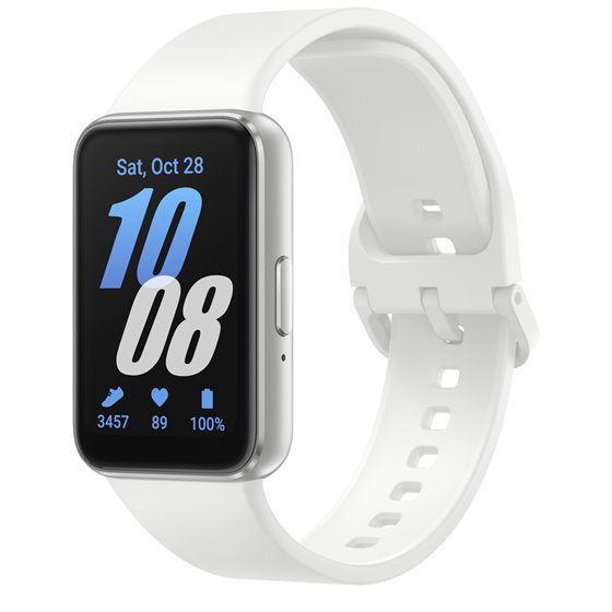 Galaxy Fit3 4,06 cm (1.6") AMOLED 40 mm Digital 256 x 402 Pixeles Pantalla táctil Plata