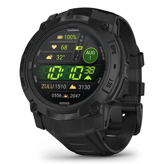 Instinct 3 Tactical Edition 3,3 cm (1.3") AMOLED 50 mm Digital 416 x 416 Pixeles Negro GPS (satélite)