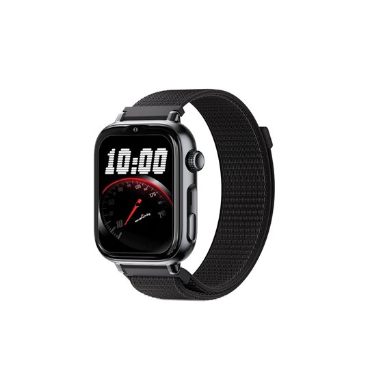 SaveWatch Plus 2 4,7 cm (1.85") AMOLED Digital 410 x 502 Pixeles Pantalla táctil 4G Negro Wifi GPS (satélite)