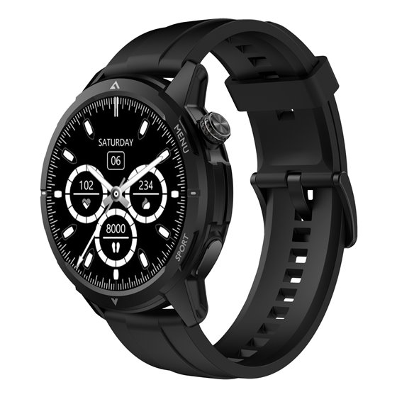 601_EU001B Relojes inteligentes y deportivos 3,63 cm (1.43") AMOLED Digital 466 x 466 Pixeles Negro GPS (satélite)