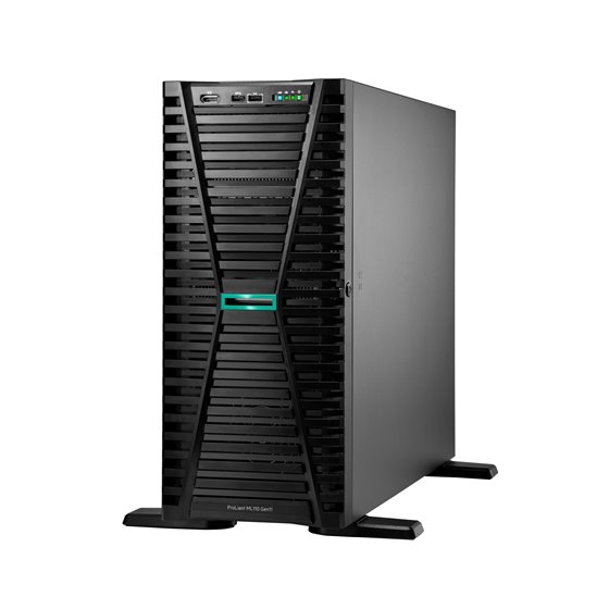 ProLiant ML110 Gen11 3508U 2.1GHz 8-core 1P 32GB-R VROC 4LFF 2x2TB HDD 2x1000W RPS EU Server