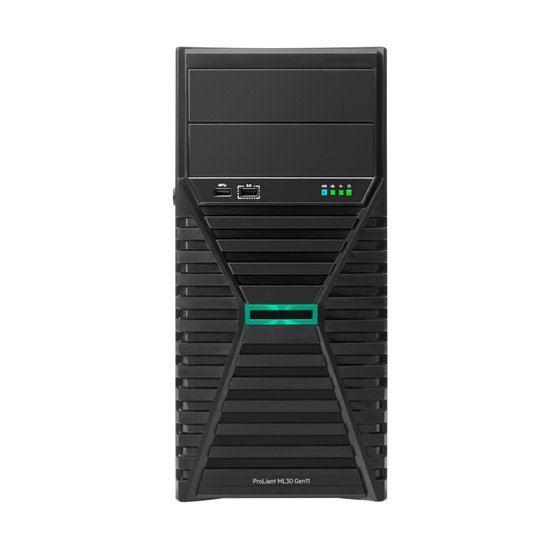 ProLiant ML30 Gen11 6325P 3.5GHz 4c 1P 1x32GB-U 4LFF 2x960GB SSD 1x1000W PS EU Server