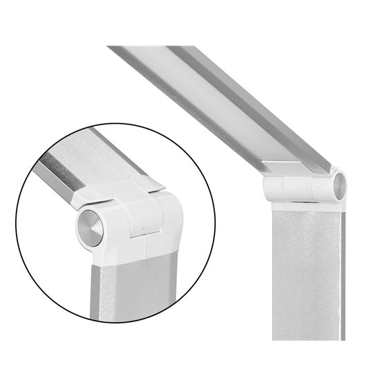 Lampara de escritorio q-connect vega led 10w 400 lm tactil 5 niveles de color brillo regulable color blanco