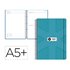 Agenda escolar antartik 26-27 espiral pack and go dia pagina 5+ bilingüe 80g papel fsc turquesa