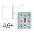 Agenda escolar liderpapel 26-27 espiral orietal dia pagina a6+ bilingue 80g papel fsc mix