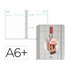 Agenda escolar liderpapel 26-27 espiral oriental dia pagina a6+ bilingue 80g papel fsc fideos