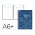 Agenda escolar liderpapel 26-27 espiral military dia pagina a6+ bilingue 80g papel fsc azul