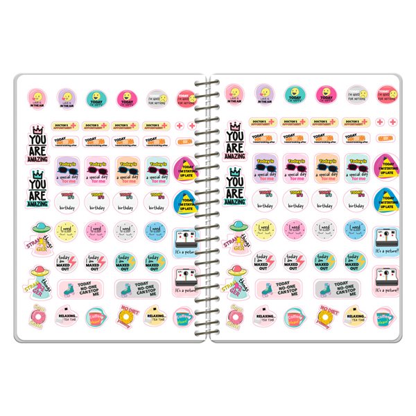 Agenda escolar liderpapel 26-27 espiral oriental dia pagina a6+ bilingue 80g papel fsc fideos
