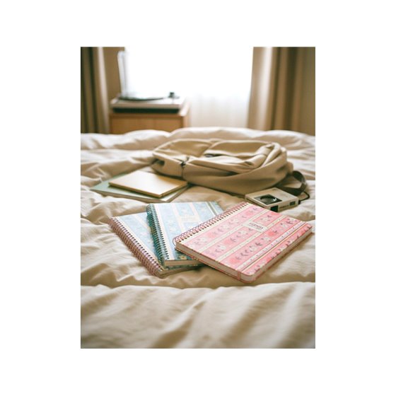 Agenda escolar liderpapel 26-27 espiral cottage a dia pagina a5 bilingue 80g papel fsc rosa fresas