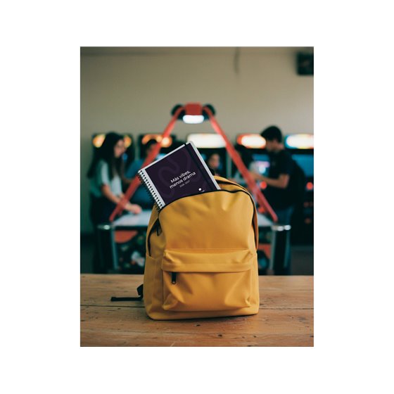 Agenda escolar liderpapel 26-27 espiral personalizable dia pagina a5 bilingue 70g papel fsc