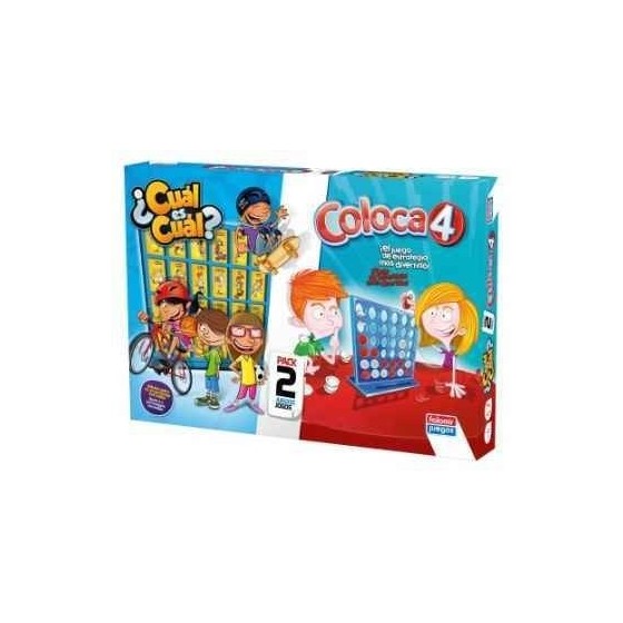 Juego FALOMIR Coloca 4 + Cual Es Cual