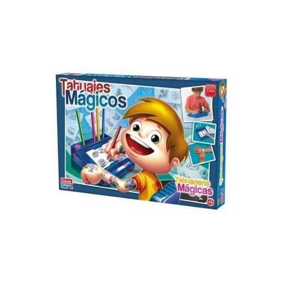 Juego FALOMIR Tatuajes Mágicos Azul