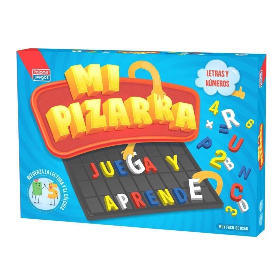 Juego FALOMIR Pizarra, Letras Y Números