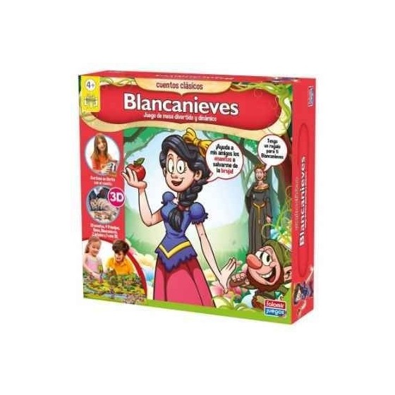 Juego Educativo FALOMIR Blancanieves Y Los Siete Enanitos