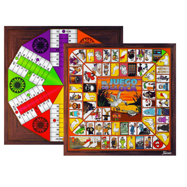 Parchís + Oca + Fichas FOURNIER 6 Jugadores