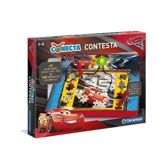 Juego Educativo CLEMENTONI Conecta Contesta Cars