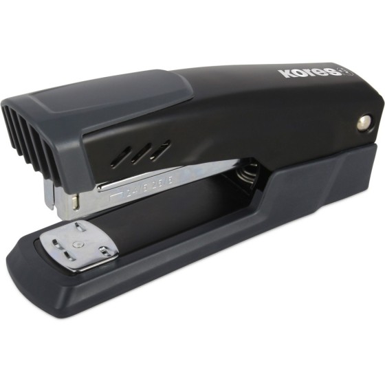 Grapadora Berna 25 Hojas/80G Negro Kores