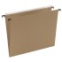 Carpeta Colgantes Visor Superior Largo Cartulina Folio Prolongado Lomo V Kraft Grafoplás