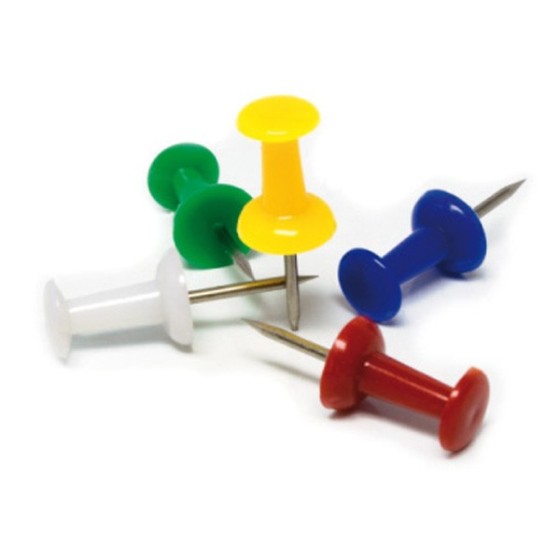 Caja 100 Agujas De Señalizar Color Kores