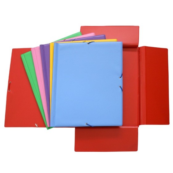 Carpeta Gomas Con 3 Solapas Pvc Folio Verde Claro Carpeta Escolar Pvc Grafoplás