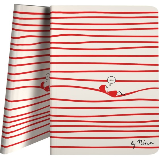 Carpeta Con Fundas  Poliplás PP Opaco Semirígido Folio 30 Fundas Nina  Relax Grafoplás