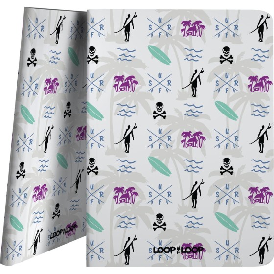 Carpeta Con Fundas  Poliplás PP Opaco Semirígido Folio 30 Fundas Loop The Loop 20 Beach Grafoplás