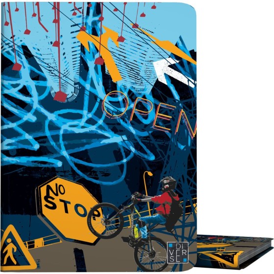 Carpeta Con Fundas  Poliplás PP Opaco Semirígido Folio 30 Fundas Diverse 20 Grafoplás