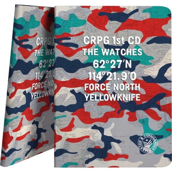 Carpeta Con Fundas  Poliplás PP Opaco Semirígido Folio 30 Fundas Master&Commander 20 Rojo Grafoplás