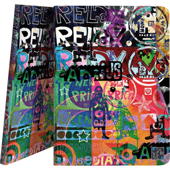 Carpeta Con 30 Fundas PP A4  Diverse  Relax 2 Grafoplás