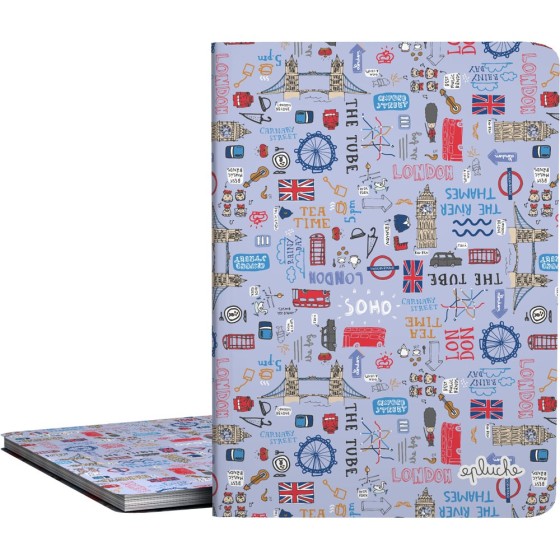 Carpeta Con 30 Fundas PP A4  Laurie  Londres Grafoplás