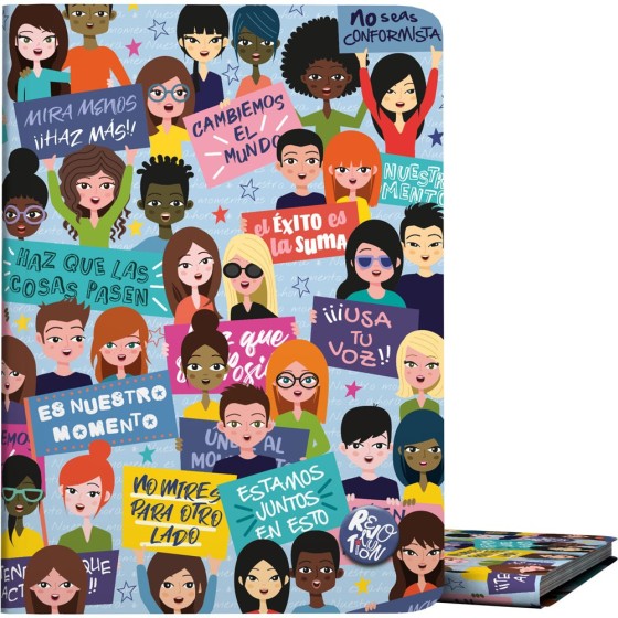 Carpeta Con 30 Fundas PP A4  Revolution  Move On Grafoplás