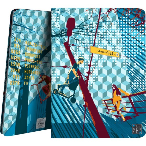 Carpeta Con 30 Fundas PP A4  Diverse  Follow Me Grafoplás