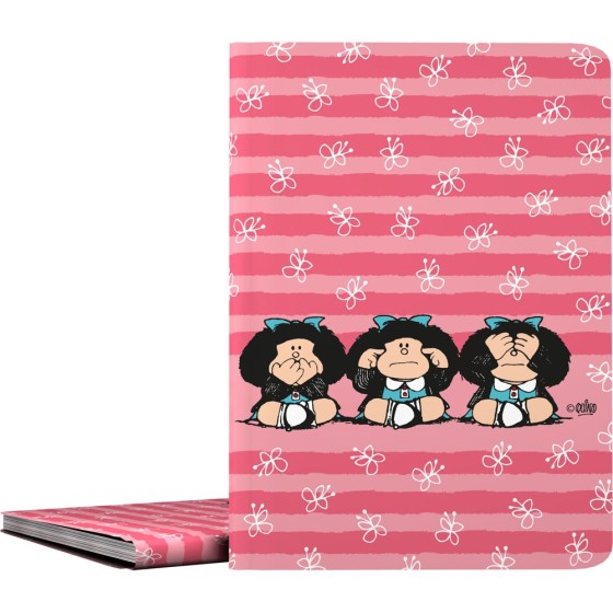 Carpeta Con 30 Fundas PP A4  Mafalda  Sabiduria Grafoplás