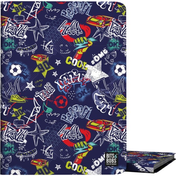 Carpeta Con 30 Fundas PP A4  Bits&Bobs  Star Grafoplás