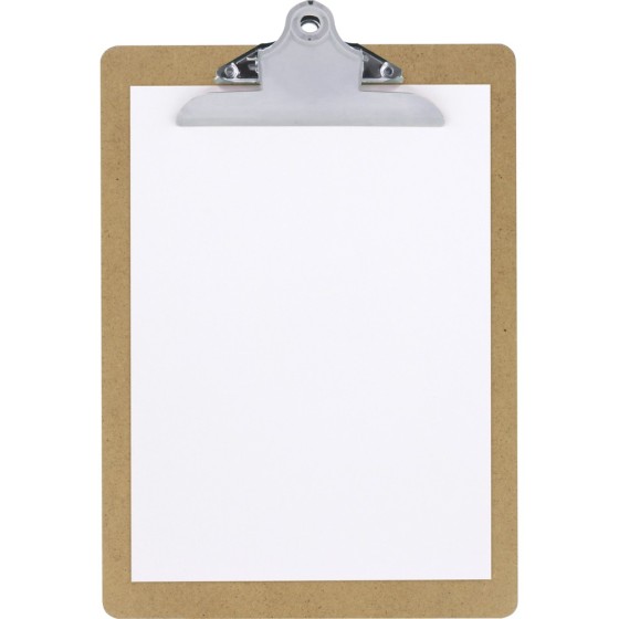 Carpeta Con Pinzas Jumbo A4 Madera Grafoplás