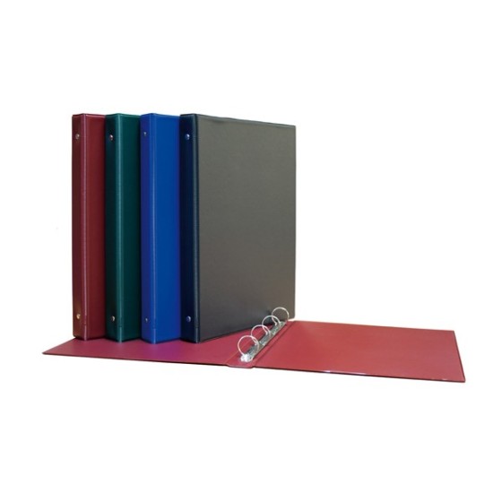 Carpeta De Anillas Pvc 4º Transparente 4X25mm Azul Carpeta Anillas Pvc Grafoplás