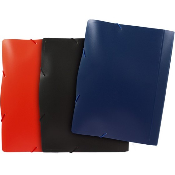 Clasificadores PP Opaco Liso Gomas Folio Azul Xs Grafoplás