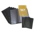 Carpeta Con Fundas  Flexiplas Pvc Flexible Folio 40 Fundas Negro Flexiplas Grafoplás