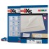 Caja 100 Hojas Etiquetas A4 Formato Cd-Dvd Xs Grafoplás