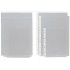Funda Clásica Pvc Piel Naranja 100 Micras Folio 4 Taladros Transparente Grafoplás