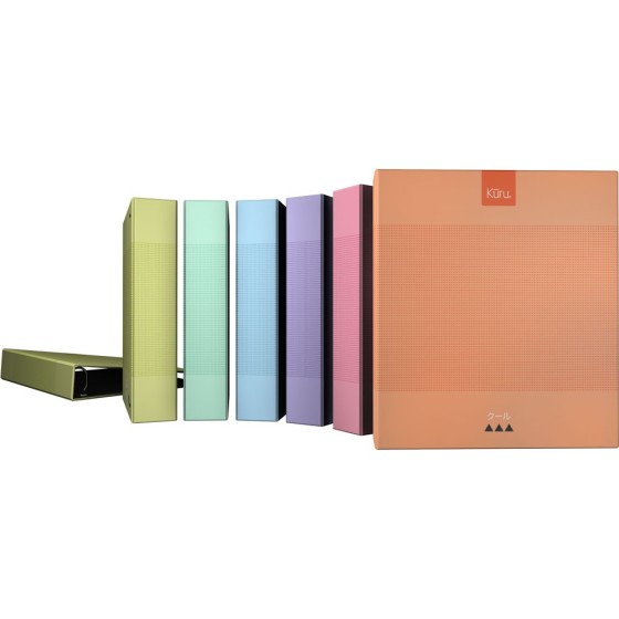 Carpeta De Anillas Kuru Carton Forrado Soft A4 4X40mm Fsc Kuru Grafoplás