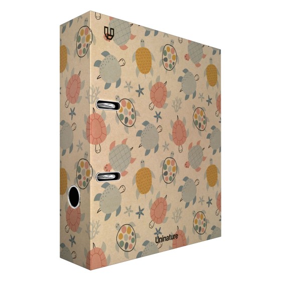 Archivador A4 2X65mm Con Rado Fsc Uninature Design Tortugas Grafoplás