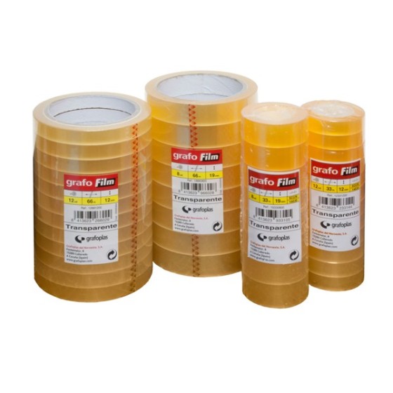 Torre 8 Cinta Caramel 19 mm X 66 M Grafoplás