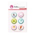 Pack 6 Chapas Adhesivas En Mi Cocina 25 mm. Anita