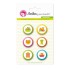 Pack 6 Chapas Adhesivas Mascotas 25 mm. Anita