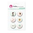 Pack 6 Chapas Adhesivas Si Quiero! 25 mm. Anita