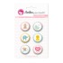 Pack 6 Chapas Adhesivas Nuestra Peque 25 mm. Anita