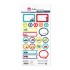 Pack 5 Hojas Pegatinas 15X32 Cm Papel Sobre Ruedas 16 Anita